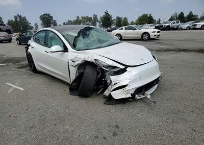 2022 Tesla Model 3, daño Generalizado, Copart lote 53879896, foto 13 de 14