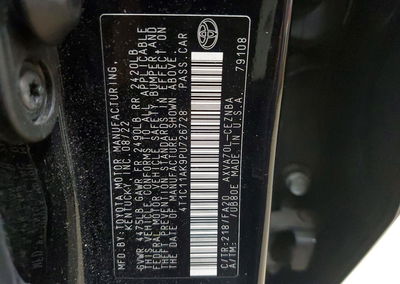 2023 Toyota Camry Le, daño Frontal, Copart lote 67669356, foto 12 de 12