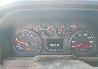 2022 Chevrolet Silverado K1500 Custom, uszkodzenie: Tył, Copart lot 60420446, zdjęcie 9 z 13