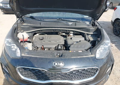 2021 Kia Sportage Lx, Front End damage, Iaai lot 46153236, photo 10 of 16