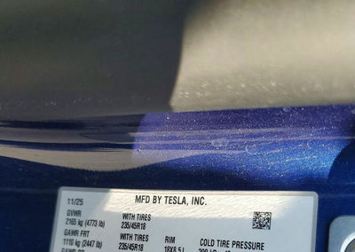 2026 Tesla Model 3, uszkodzenie: Bok, Copart lot 57728286, zdjęcie 12 z 14