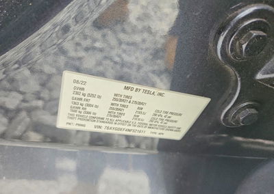 2022 Tesla Model Y, uszkodzenie: Przód, Copart lot 62495256, zdjęcie 12 z 12