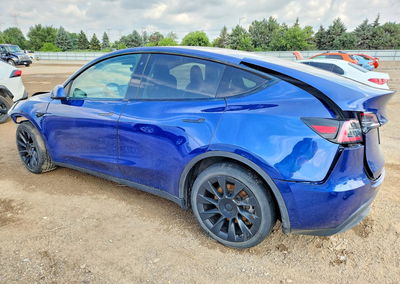 2020 Tesla Model Y, daño Frontal, Copart lote 63794516, foto 2 de 15