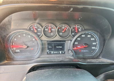 2021 Chevrolet Silverado K1500 Trail Boss Custom, daño Frontal, Copart lote 65792656, foto 9 de 12