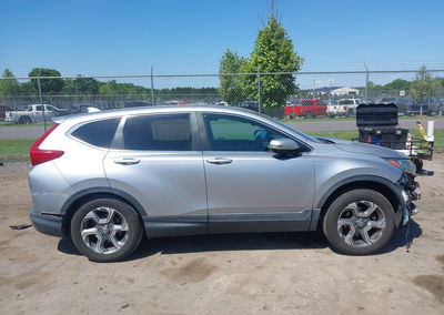 2019 Honda Cr-v Ex, daño Frontal, Iaai lote 45276799, foto 14 de 17