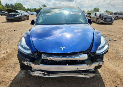 2020 Tesla Model Y, daño Frontal, Copart lote 63794516, foto 5 de 15