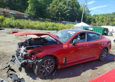 2022 Kia Stinger Gt Line, uszkodzenie: Przód, Copart lot 69108566