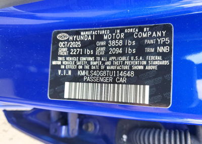2026 Hyundai Elantra Sel Sport Premium, daño Trasero, Copart lote 60892086, foto 12 de 12