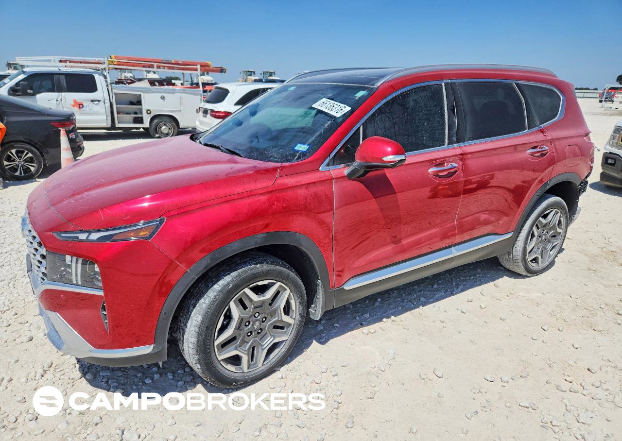 2023 Hyundai Santa Fe Limited, пошкодження: Задня частина, Copart лот 66136316