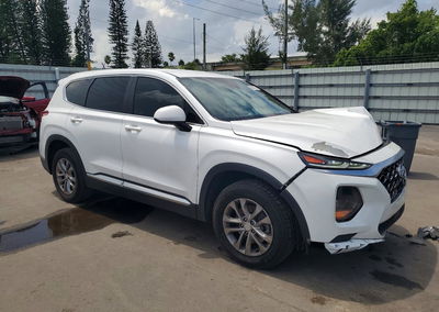2020 Hyundai Santa Fe Se, uszkodzenie: Przód, Copart lot 60681226, zdjęcie 4 z 13