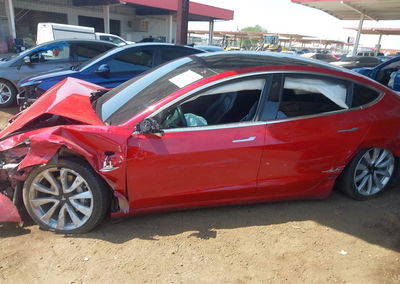 2019 Tesla Model 3 Long Range/mid Range/standard Range/standard Range Plus, daño Frontal izquierdo, Iaai lote 45825684,