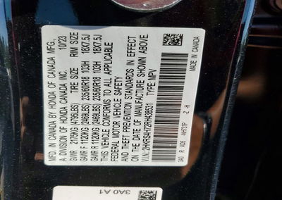2024 Honda Cr-v Exl, Front End damage, Copart lot 60415086, photo 13 of 13