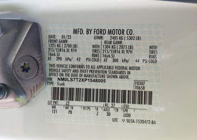 2023 Ford Transit Connect Xlt, uszkodzenie: Przód, Iaai lot 45971375, zdjęcie 9 z 17