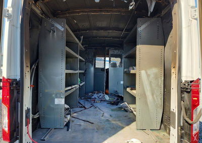 2023 Ford Transit, uszkodzenie: Burn - Engine, Copart lot 52902926, zdjęcie 10 z 13