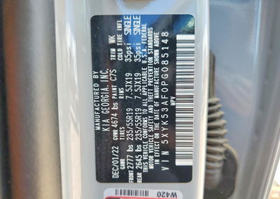 2023 Kia Sportage Sx Prestige, daño Generalizado, Copart lote 62419116, foto 13 de 13