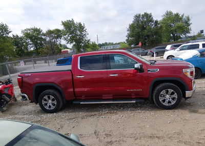 2021 Gmc Sierra 1500 4wd  Short Box Slt, daño Granizo, Iaai lote 45490143, foto 13 de 21