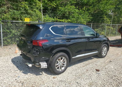 2020 Hyundai Santa Fe Sel, Rear End damage, Copart lot 65726726, photo 3 of 13