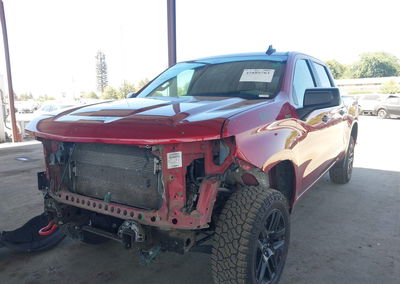2021 Chevrolet Silverado 1500 4wd  Short Bed Lt Trail Boss, пошкодження: Передня частина, Iaai лот 45889783, фото 2 з 17