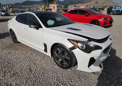 2021 Kia Stinger Gt-line, Front End damage, Copart lot 59349976, photo 13 of 14