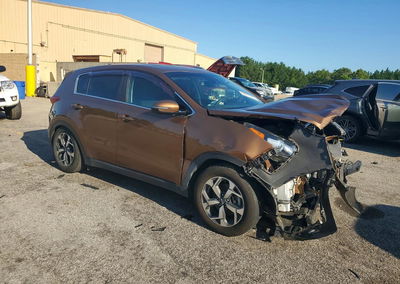 2021 Kia Sportage Lx, daño Frontal, Copart lote 68610336, foto 4 de 12