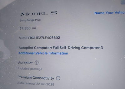 2020 Tesla Model S Long Range Dual Motor All-wheel Drive/long Range Plus Dual Motor All-wheel Drive, daño Lateral