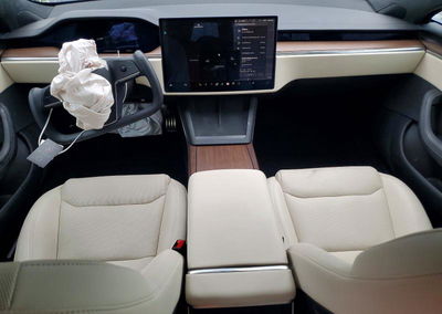 2022 Tesla Model S, uszkodzenie: Przód, Copart lot 63797896, zdjęcie 8 z 14