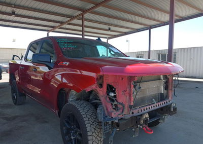 2021 Chevrolet Silverado 1500 4wd  Short Bed Lt Trail Boss, uszkodzenie: Przód, Iaai lot 45889783