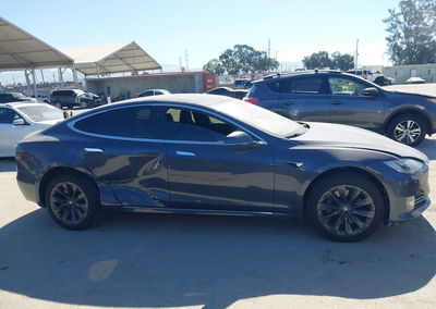 2019 Tesla Model S 100d/75d/long Range/standard Range, daño Lateral derecho, Iaai lote 45444542, foto 13 de 18