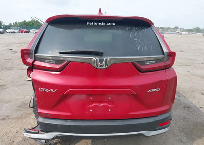 2022 Honda Cr-v Awd Ex-l, Left Rear damage, Iaai lot 45738101, photo 16 of 16