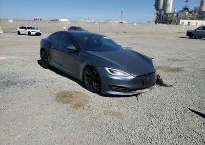 2020 Tesla Model S, daño Frontal, Copart lote 63313896, foto 13 de 14