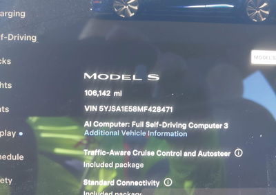 2021 Tesla Model S Long Range Dual Motor All-wheel Drive, uszkodzenie: Lewy tył, Iaai lot 45735736, zdjęcie 15 z 20