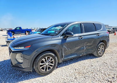 2020 Hyundai Santa Fe Sel, Side damage, Copart lot 60498106