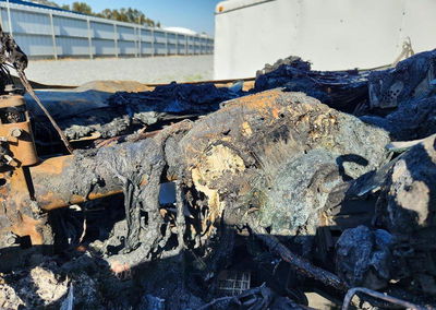 2023 Ford Transit, uszkodzenie: Burn - Engine, Copart lot 52902926, zdjęcie 9 z 13