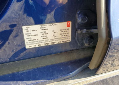 2020 Tesla Model S, daño Trasero, Copart lote 65787746, foto 13 de 13