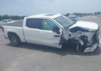 2021 Gmc Sierra 1500 4wd  Short Box At4, daño Frontal, Iaai lote 45618221, foto 14 de 18