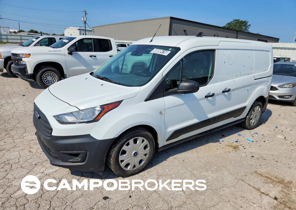 2022 Ford Transit Connect Xl Delivery Van, uszkodzenie: Grad, Copart lot 68888416