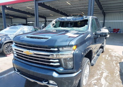 2020 Chevrolet Silverado 3500hd 4wd  Standard Bed High Country, Storm Damage damage, Iaai lot 45616608, photo 11 of 16