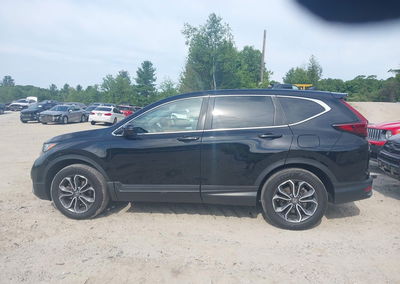 2021 Honda Cr-v Awd Ex, daño Frontal derecho, Iaai lote 45652954, foto 15 de 17