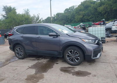 2022 Honda Cr-v Awd Ex-l, пошкодження: Лівий бік, Iaai лот 45794135, фото 13 з 16