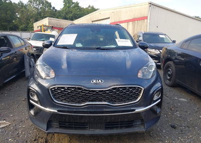 2020 Kia Sportage Ex, daño Lateral izquierdo, Iaai lote 45321947, foto 12 de 16