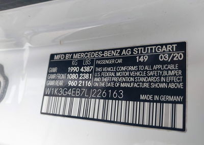 2020 Mercedes-benz A 220, uszkodzenie: Left & Right Side, Iaai lot 44895627, zdjęcie 9 z 16