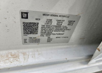 2020 Gmc Sierra K2500 Denali, daño Frontal, Copart lote 61733266, foto 12 de 12