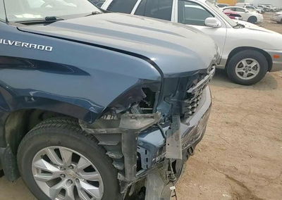 2020 Chevrolet Silverado K1500 Custom, Front End damage, Copart lot 61386396, photo 13 of 14