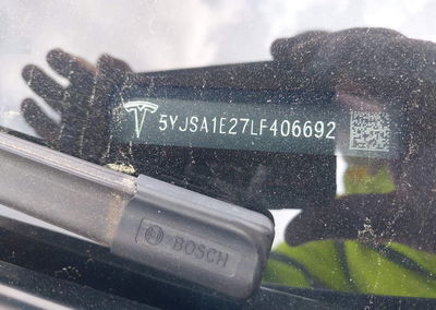 2020 Tesla Model S Long Range Dual Motor All-wheel Drive/long Range Plus Dual Motor All-wheel Drive, daño Lateral