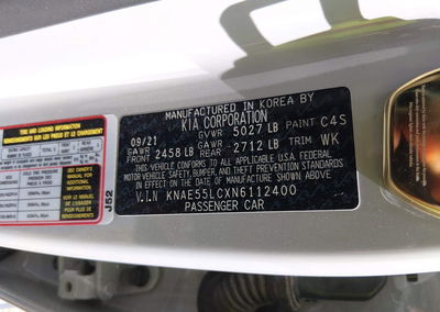 2022 Kia Stinger Gt2, Front & Rear damage, Iaai lot 45776653, photo 9 of 18