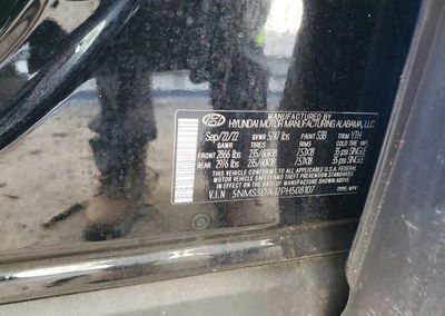2023 Hyundai Santa Fe Sel Premium, пошкодження: Бік, Copart лот 59882516, фото 13 з 13