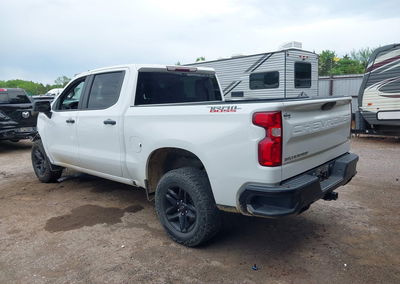 2021 Chevrolet Silverado 1500 4wd  Short Bed Lt Trail Boss, daño Frontal, Iaai lote 44852454, foto 15 de 17