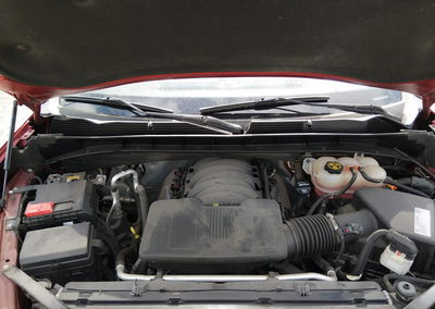 2021 Gmc Sierra 1500 4wd  Short Box Slt, daño Granizo, Iaai lote 45490143, foto 10 de 21
