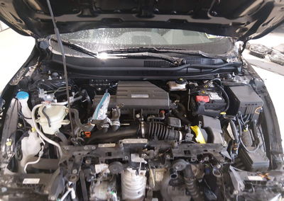 2020 Honda Cr-v Awd Ex-l, Front End damage, Iaai lot 45692063, photo 10 of 17