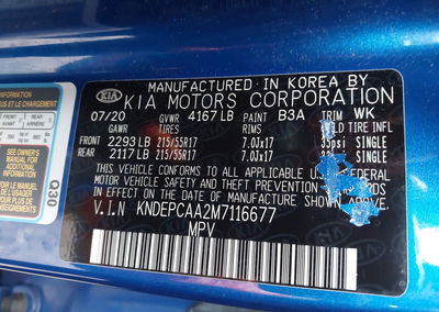 2021 Kia Seltos Lx, daño Frontal, Iaai lote 45901129, foto 9 de 16